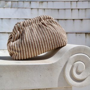 Bolso De Mano Rayas