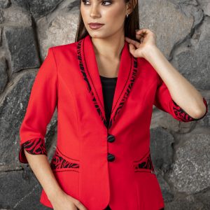 Blazer Alanys Rojo