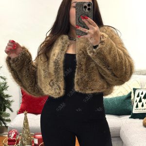 Abrigo peludo