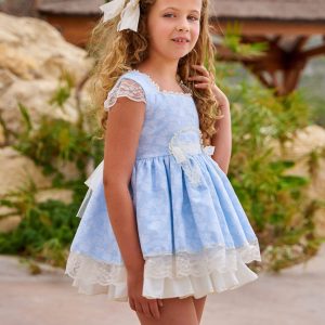Julieta blue dress