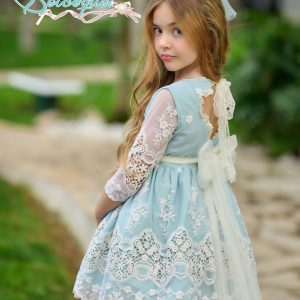Vainilla mint ceremony dress