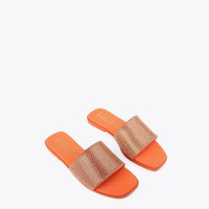 SANDALIA DE PALA NARANJA