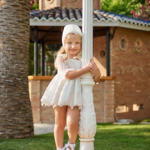 Cream ivory baby dress