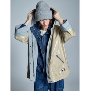 Parka Efecto Charol